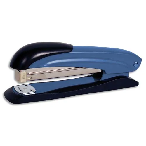 Illustration of product : Agrafeuse de bureau. Agrafes 24/6 et 26/6. Capacité 25 feuilles. Coloris Bleu et Noir. (1)