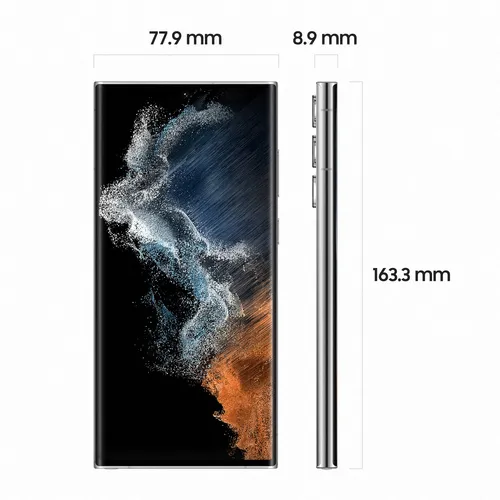 Illustration of product : Samsung Galaxy S22 Ultra 256Go blanc  (2)