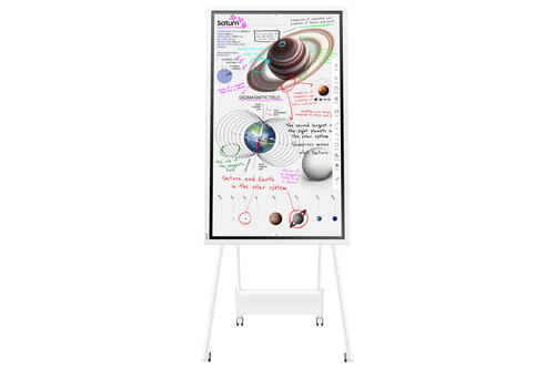 SAMSUNG WM55B 55p FLIP 4K 55" - En portrait