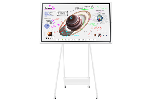 SAMSUNG WM55B 55p FLIP 4K 55" - Ecran interactif sur pied roulant