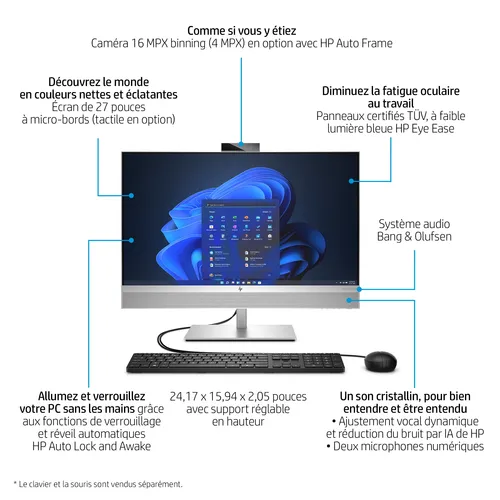 Illustration of product : HP EliteOne 870 i7-12700 27P 16Go 512Go SSD (14)
