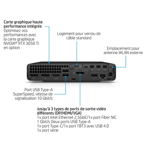 Illustration of product : HP Elite 800 G9 - 256 Go (16)