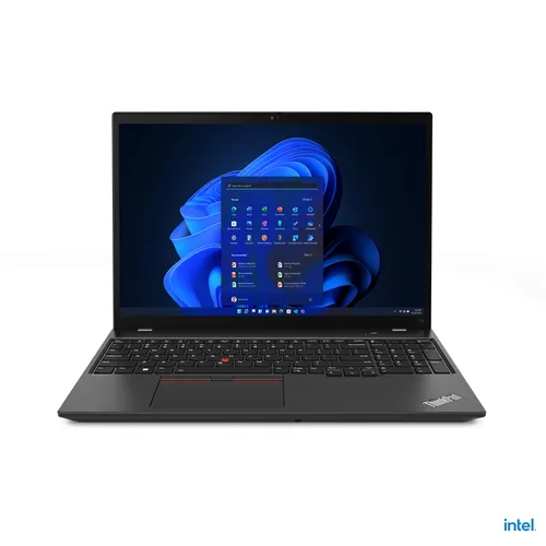 LENOVO ThinkPad T16 Gen 1 i5-1235U 8Go 256Go de face clavier et écran