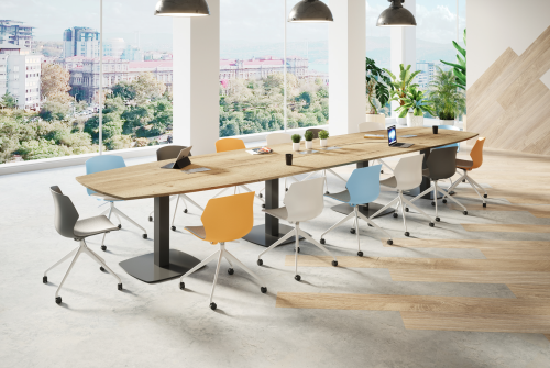 Chaises d'accueil My Frill - Mise en situation