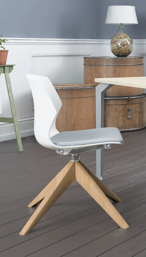 Chaises d'accueil My Frill - Mise en situation