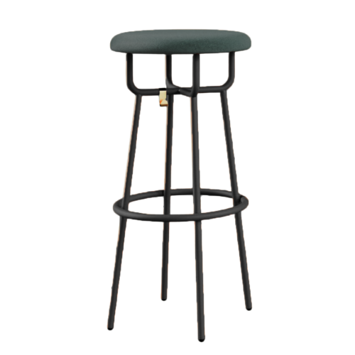 Tabouret Assas - Anthracite