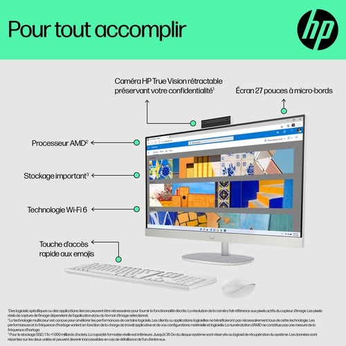 Illustration du produit : HP All-in-One 27-cr0020nf (12)
