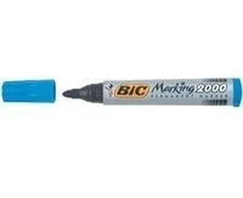 Illustration of product : BIC Marking 2000 ECOlutions Marqueurs Permanents à Pointe Conique Moyenne - Bleu (1)