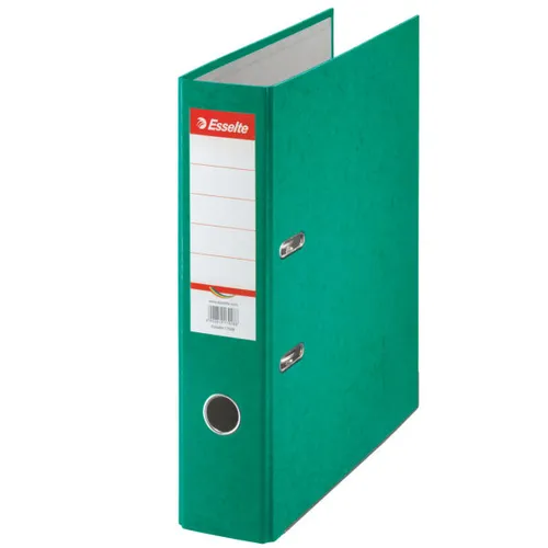 Illustration of product : ESSELTE Classeur à levier RAINBOW, A4, 7,5 cm, carton, vert (1)