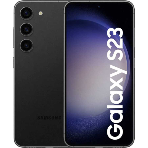 SAMSUNG Galaxy S23+ 256 Go noir fantôme - Face et dos