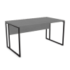 Bureau Stricto - Noir Gris