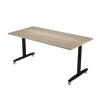 Table pliante Solution - Chene fil Noir