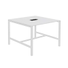 Table Astrolite Haute - Blanc Blanc