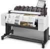 HP DesignJet T2600 Pscript - Incliné à gauche