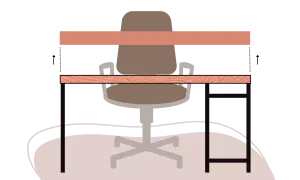 Bureau mobilier polyvalent