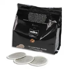 MIKO CAFE Sachet de 18 Dosettes souples de café 7g Pads Suprême expresso extra 100% Arabica