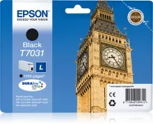 EPSON T7031 cartouche de encre noir capacité standard 24ml 1.200 pages 1-pack blister sans alarme