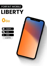 Forfait Liberty mobile appels illimités