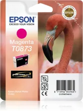 EPSON T0873 cartouche d encre magenta capacité standard 11.4ml 1-pack blister sans alarme