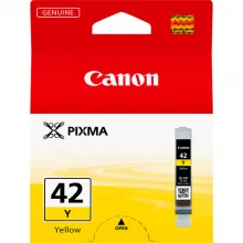 CANON CLI-42Y cartouche d encre jaune capacité standard 284 photos pack de 1
