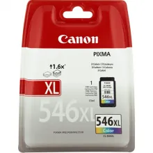 CANON CL-546XL cartouche d encre couleur haute capacité 13ml 300 pages 1-pack blister avec alarme