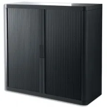 Armoire métallique noir démontable PAPERFLOW EasyOffice