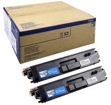 BROTHER Pack de 2 Toners cyan tres haute capacite pour 6000 pages (norme ISO IEC 19798)pour HLL9200CDWT / MFCL9550CDWT