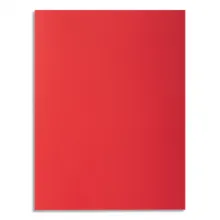 EXACOMPTA Paquet de 100 chemises ROCK&#039;S en carte 210 grammes coloris Rouge