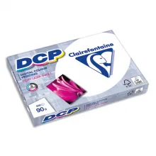 CLAIREFONTAINE Ramette de 500 feuilles papier Blanc DCP copieur, Laser, Jet d&#039;encre couleur 90gr A3 1834