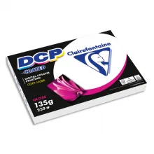 CLAIREFONTAINE Ramette 250 feuilles A4 135g DCP coated brillant 2 faces 6841