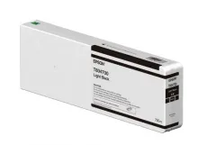EPSON Consumables: Ink Cartridges, UltraChrome HDX, Singlepack, 1 x 700.0 ml Light Black