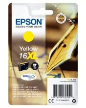 EPSON 16XL cartouche dencre jaune haute capacité 6.5ml 450 pages 1-pack blister sans alarme