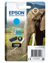 EPSON 24XL cartouche dencre cyan haute capacité 8.7ml 740 pages 1-pack RF-AM blister