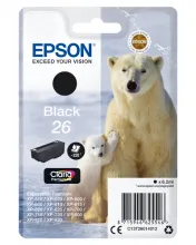 EPSON 26 cartouche encre noir capacité standard 6.2ml 220 pages 1-pack RF-AM blister