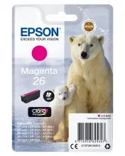EPSON 26 cartouche encre magenta capacité standard 4.5ml 300 pages 1-pack RF-AM blister