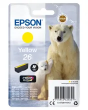 EPSON 26 cartouche encre jaune capacité standard 4.5ml 300 pages 1-pack RF-AM blister