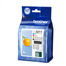 BROTHER LC3211VAL Pack of 4 cartridges black cyan magenta yellow