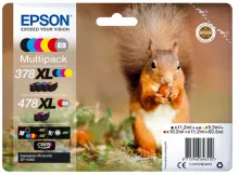 EPSON Multipack 6 colours 378XL/478XL Squirrel incl. R/G Clara Phto HD Ink