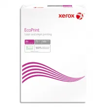 Lot de 5 - XEROX Ramette 500 feuilles papier Blanc XEROX ECOPRINT A4 75g CIE 147