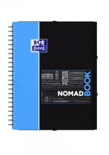Lot de 5 - OXFORD Nomadbook 160 pages (couverture PP), 5x5 (technologie réglure SCRIBZEE). Format A4+