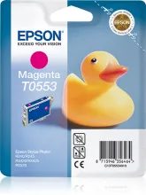 EPSON T0553 cartouche d encre magenta capacité standard 8ml 290 pages 1-pack blister sans alarme