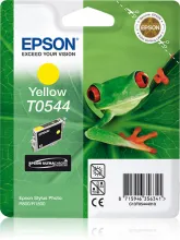 EPSON T0544 cartouche d encre jaune capacité standard 13ml 400 pages 1-pack blister sans alarme