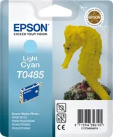 EPSON T0485 cartouche d encre cyan clair capacité standard 13ml 430 pages 1-pack blister sans alarme