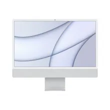 iMac 24 pouces écran Retina 4,5K : Puce Apple M1 CPU 8 cœurs et GPU 8 cœurs, 512 Go - Argent