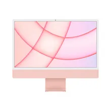 iMac 24 pouces écran Retina 4,5K : Puce Apple M1 CPU 8 cœurs et GPU 8 cœurs, 512 Go - Rose