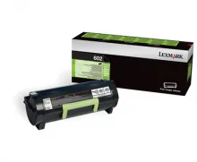 LEXMARK 602 cartouche de toner noir capacité standard 2.500 pages pack de 1 retour program