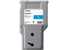CANON PFI-207C cartouche dencre cyan capacité standard 300ml pack de 1