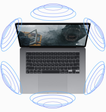 MacBook Air 15 M3 système sonore