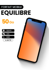 Forfait mobile Equilibre 50Go
